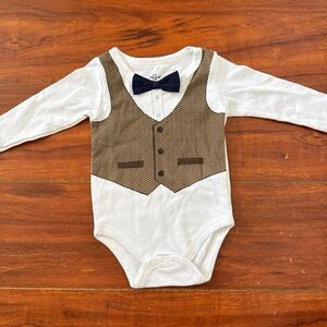 Little Treasure Long-sleeve Bodysuit 0-3m